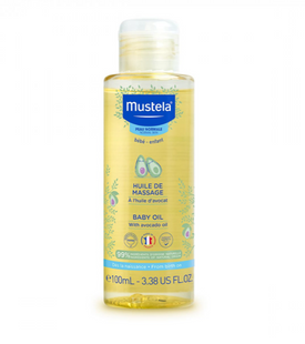 Дитяча олійка для масажу MUSTELA Bebe Baby Oil, 100 мл 3504105035860 фото