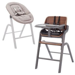 Дитячий шезлонг і стільчик-трансформер Carrello Combi CRL-9505 Coffee Black CRL-9505 Coffee Black фото