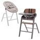 Дитячий шезлонг і стільчик-трансформер Carrello Combi CRL-9505 Coffee Black CRL-9505 Coffee Black фото 1