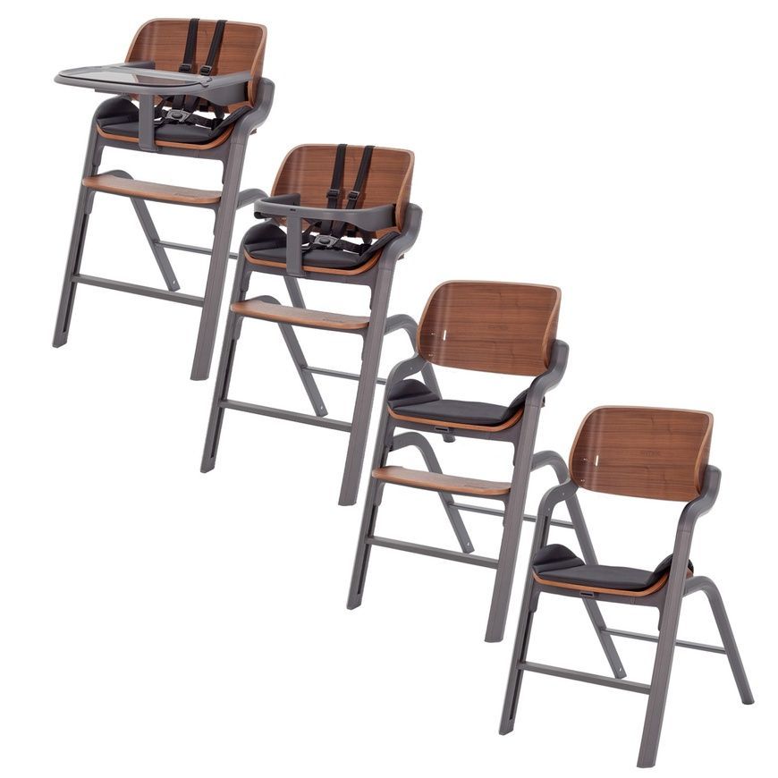 Дитячий шезлонг і стільчик-трансформер Carrello Combi CRL-9505 Coffee Black CRL-9505 Coffee Black фото