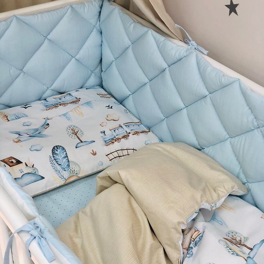 Комплект Маленька Соня Baby Mix Паровозики 0291559 фото