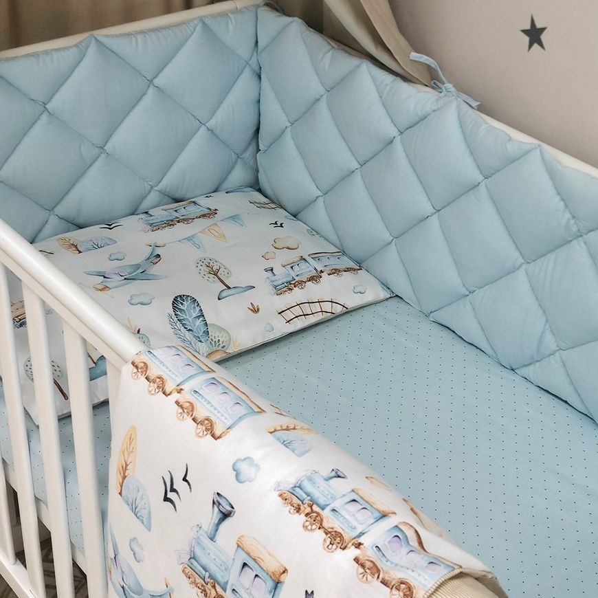 Комплект Маленька Соня Baby Mix Паровозики 0291559 фото