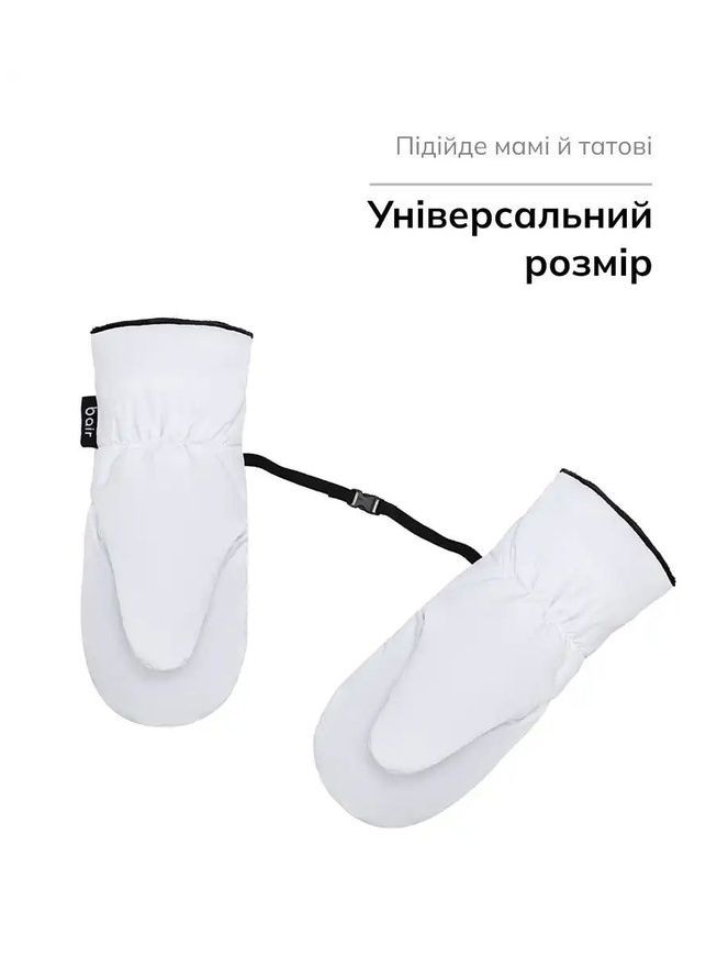 Рукавиці Bair Cozy Mitts white swan 681776 фото