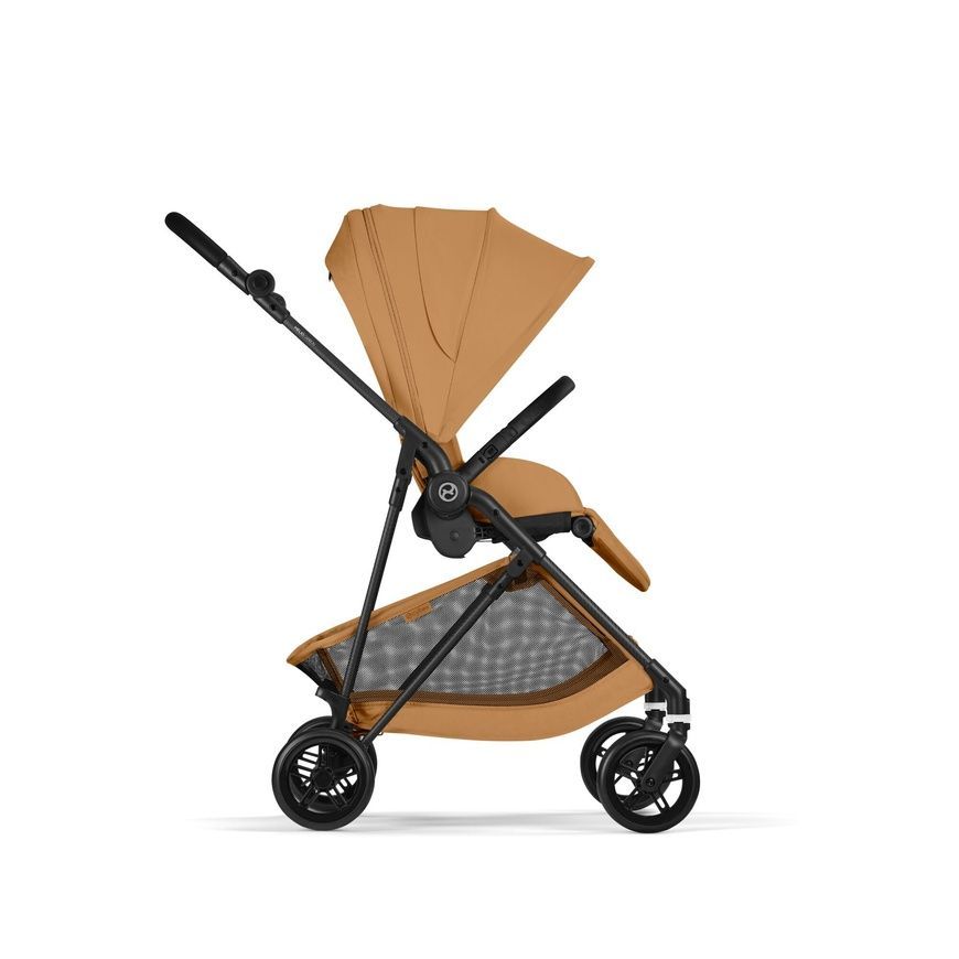 Прогулянкова коляска Cybex Melio 2026 Carbon Cinnamon Yellow 526000803 фото