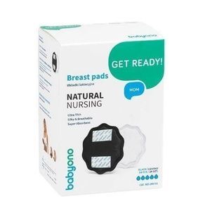 Вкладки лактаційні "Natural nursing" (Чорний) (24шт/уп.) "BabyOno" 298/02 фото
