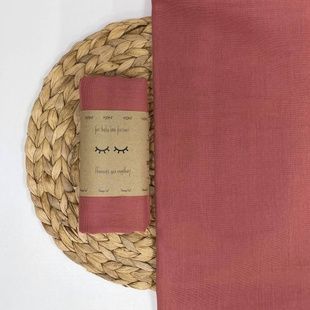 Пелюшка-плед муслін двошарова Теракот 5823548 фото