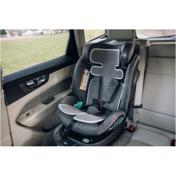 Дихаючий 3D матрацик для коляски та автокрісла FreeON grey-white 23075 фото