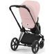 Прогулянкова коляска Cybex Priam 4.0 Matt Black Flame Peach Pink 521002331/523000763 фото 2