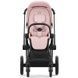 Прогулянкова коляска Cybex Priam 4.0 Matt Black Flame Peach Pink 521002331/523000763 фото 3