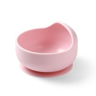 Мисочка силіконова з присоскою BabyOno, рожева 1481/02 фото