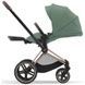 Прогулянкова коляска Cybex Priam 4.0 Rose gold Flame Leaf Green 521002337/523000773 фото 3