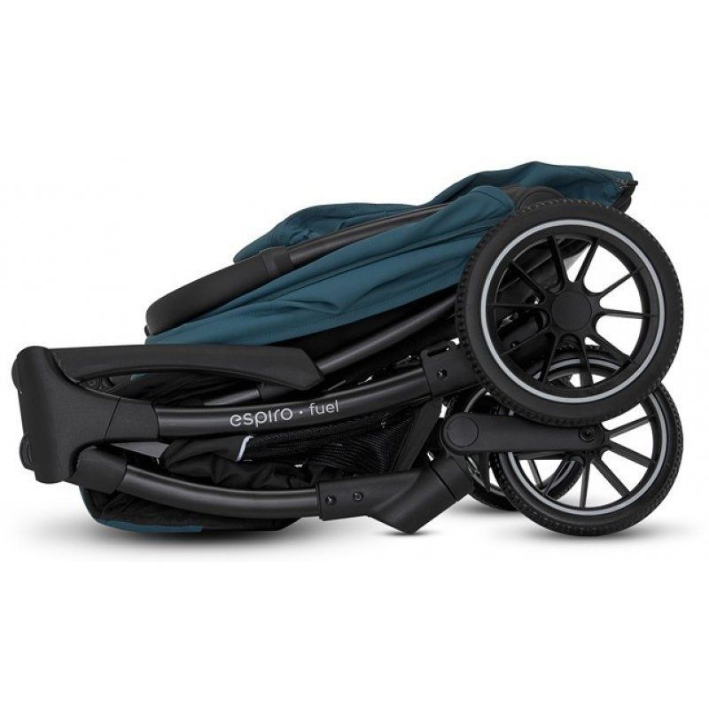 Прогулянкова коляска Espiro Fuel 2024 110 Unique Black 5905683800440 фото