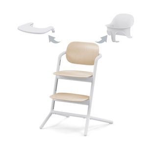 Стільчик для годування Cybex Lemo 3в1 Sand White 521003185 фото