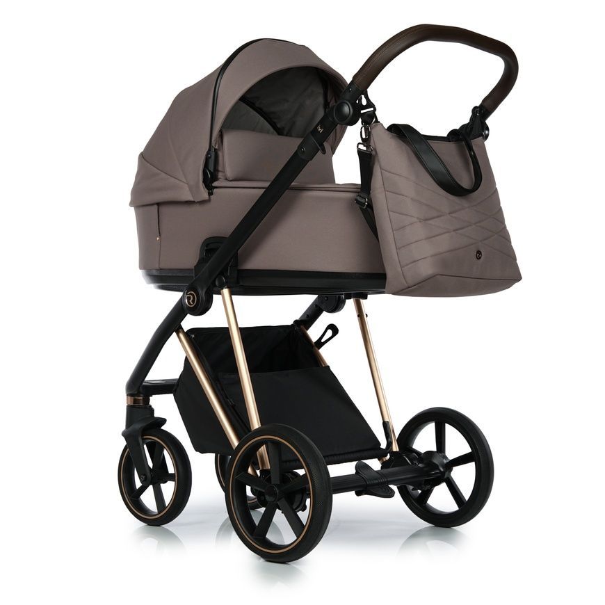 Коляска 2 в 1 Roan Ivi 2.0 Cocoa Rose Gold R-I-CRG фото