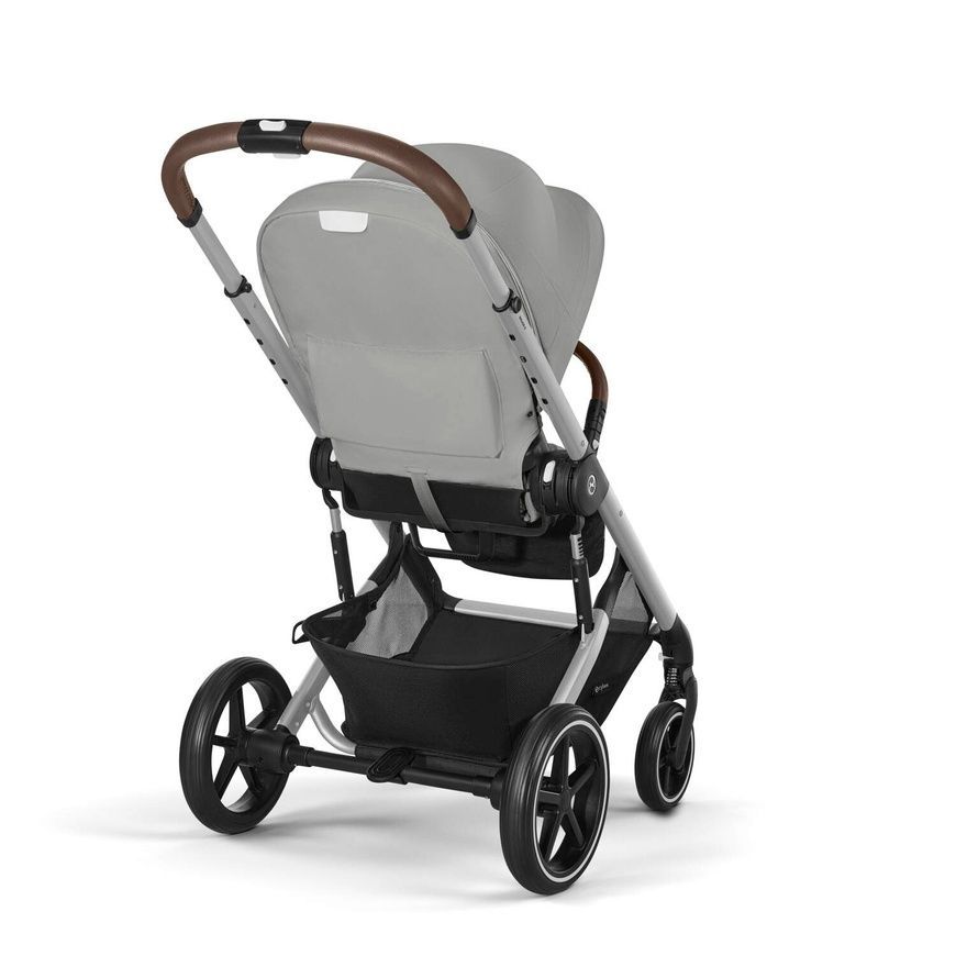 Коляска 3 в 1 Cybex Balios S Lux 2025 Stone Grey mit Aton B2 i-Size Volcano Black 524001179/521003589 фото