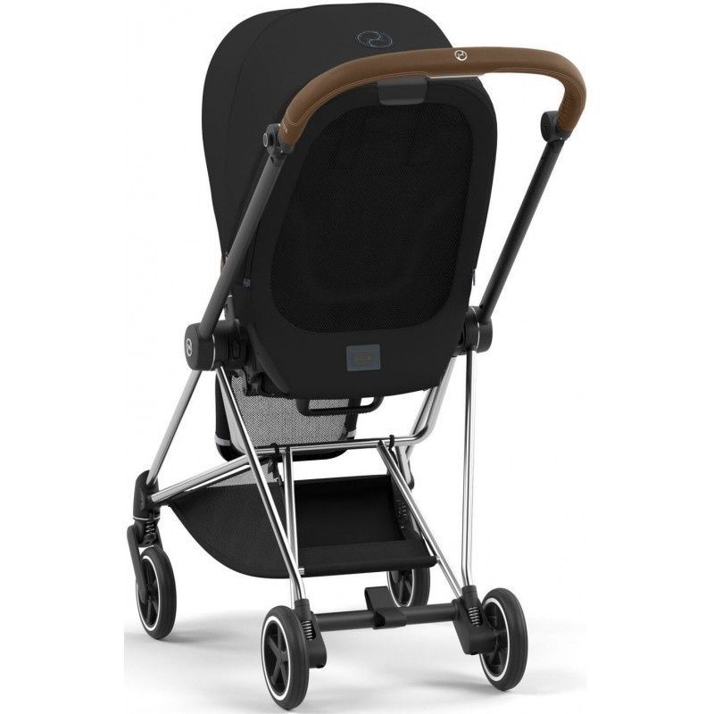 Прогулянкова коляска Cybex Mios 4.0 Chrome Brown Frame Sepia Black 5190121-02 фото