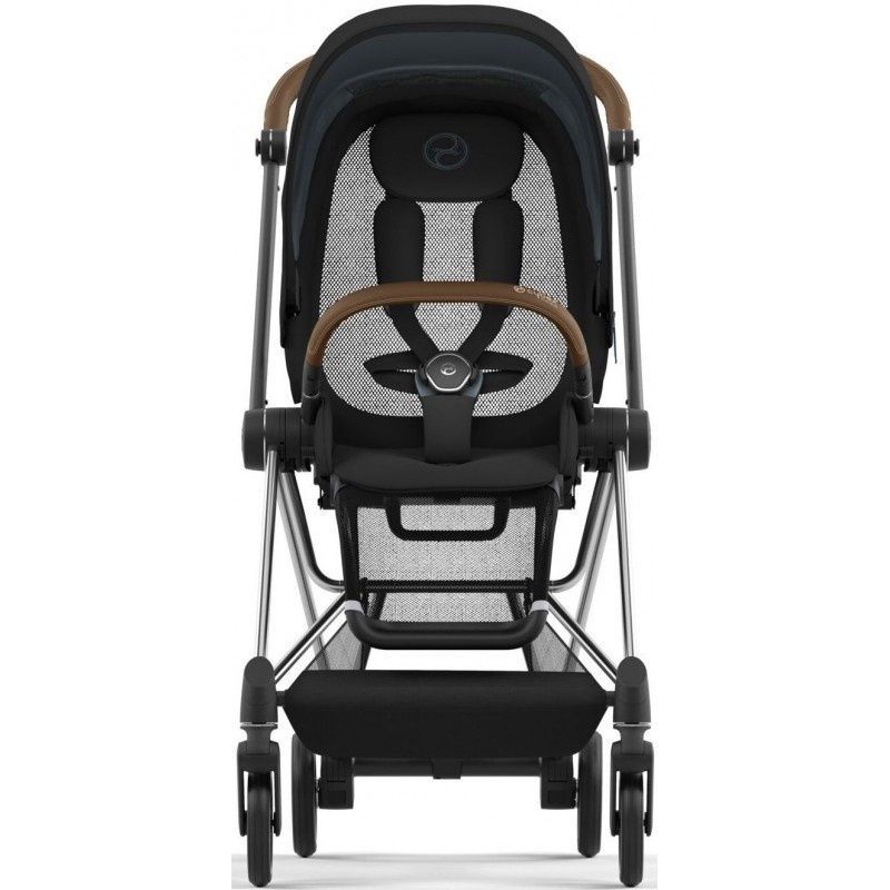 Прогулянкова коляска Cybex Mios 4.0 Chrome Brown Frame Sepia Black 5190121-02 фото