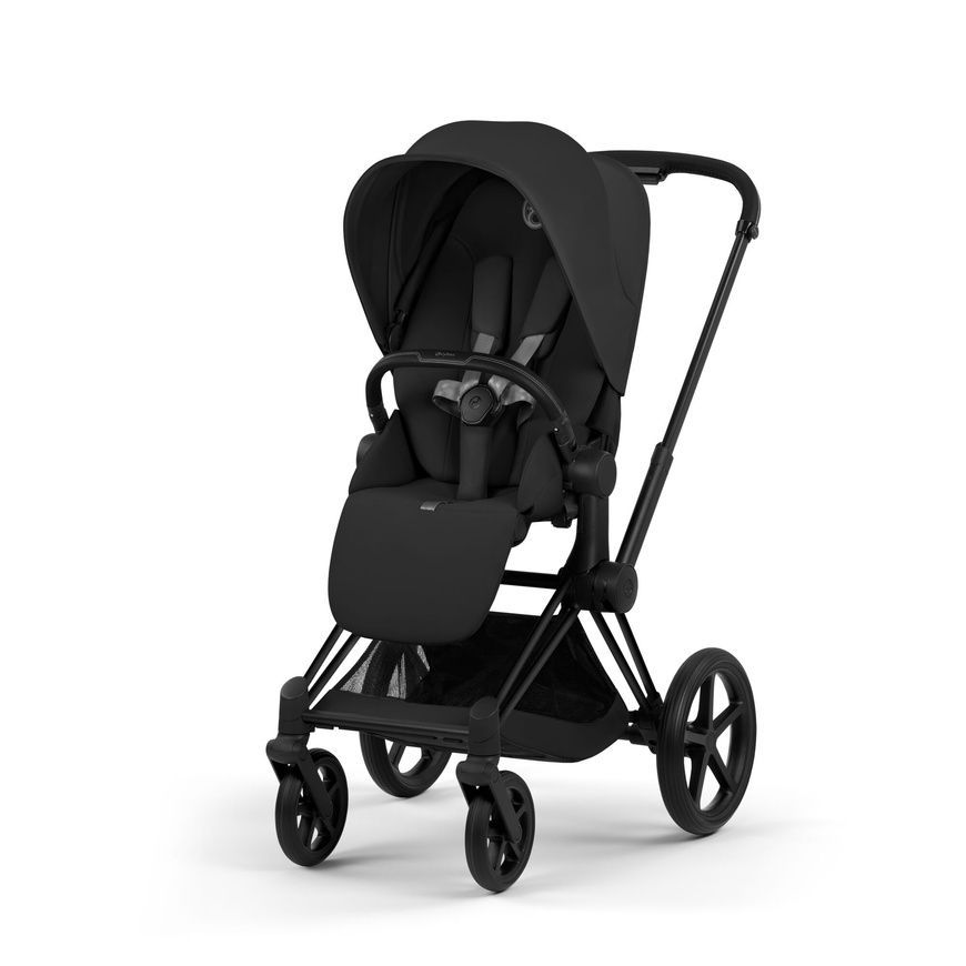 Коляска 2 в 1 Cybex Priam 5.0 Comfort Sepia Black / Matt Black 4063846549238 фото