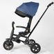 Велосипед триколісний складний Qplay Nova Niello Blue S700-12Nova+EvaBlue фото 4