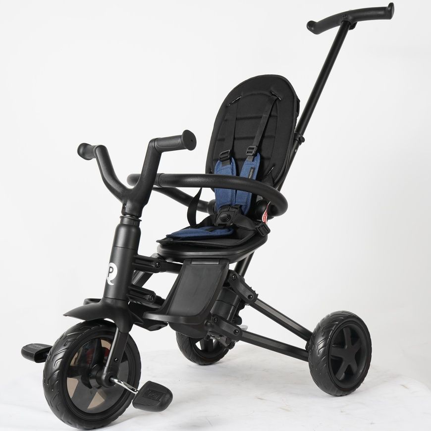Велосипед триколісний складний Qplay Nova Niello Blue S700-12Nova+EvaBlue фото