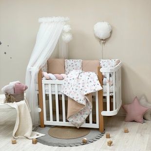Комплект Маленька Соня Happy night Овечки пудра 02107177 фото
