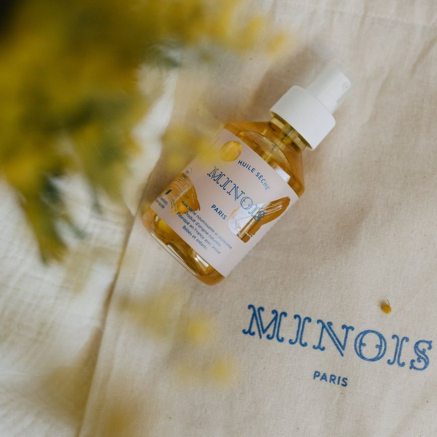 Суха олія Minois Paris, поєднання 7 органічних рослинних олій, 150мл HUILE фото