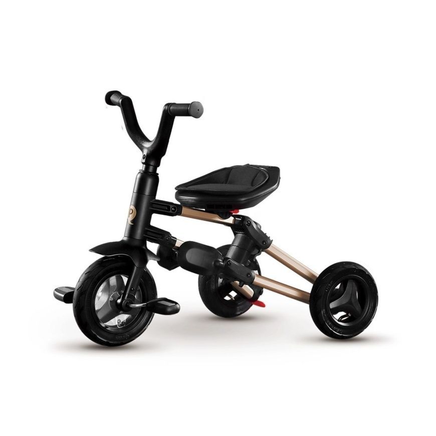 Велосипед триколісний складний Qplay Nova+ Rubber Gold S700Nova+RubberGold фото