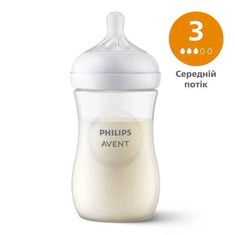 Пляшечка пластик Philips Avent Natural Response 260 мл 3936403 фото