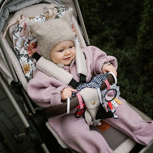 Іграшка - підвіска контрасна BabyOno, Мишеня та сир 797 фото