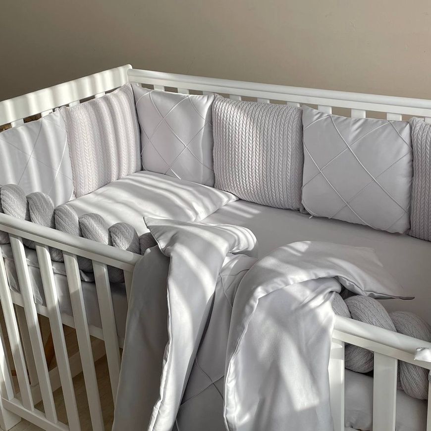 Комплект Маленька Соня Baby DreamLand сірий 21552 фото