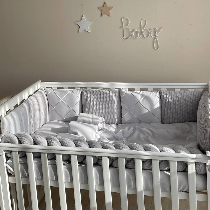 Комплект Маленька Соня Baby DreamLand сірий 21552 фото