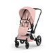 Коляска 2 в 1 Cybex Priam 5.0 Style Peach Pink Chrome Brown 526000201/r фото 10