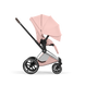 Коляска 2 в 1 Cybex Priam 5.0 Style Peach Pink Chrome Brown 526000201/r фото 8