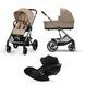 Коляска 3 в 1 Cybex Balios S Lux 2025 Almond Beige mit Cloud G i-Size Magic Black 524001211/524001361 фото 1
