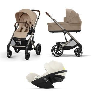 Коляска 3 в 1 Cybex Balios S Lux 2025 Almond Beige mit Cloud G i-Size Seashell Beige Plus 524001211/523001167 фото