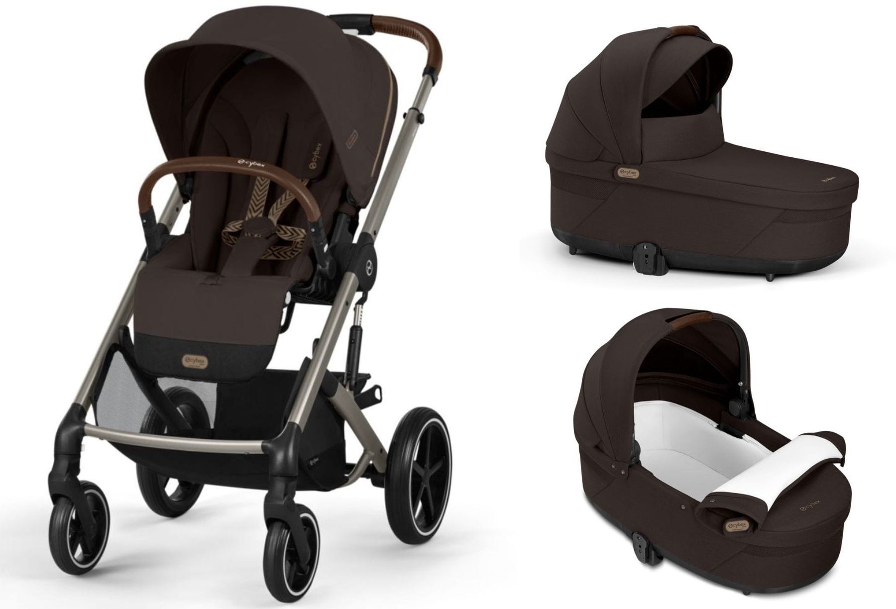 Купити Коляска 2 в 1 Cybex Balios S Lux 2025 Chocolate Brown