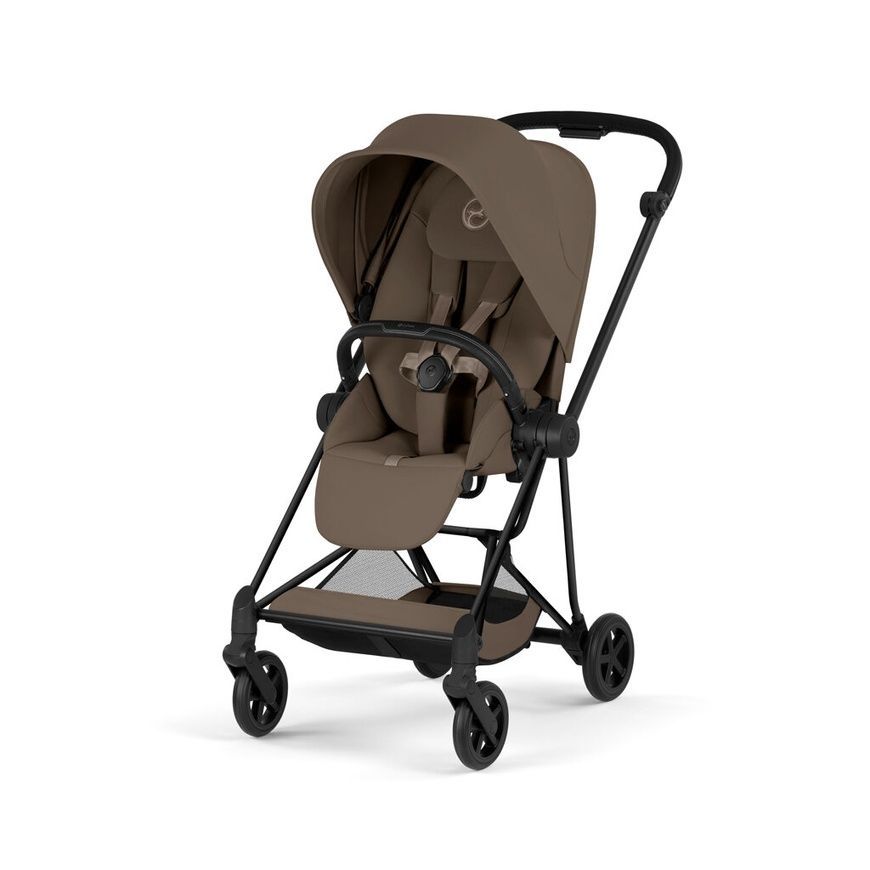 Коляска Cybex Mios 5.0 Comfort Matt Black Coconut Brown 526001499 фото