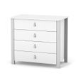 Комод Верес Монако 900 біло-сірий