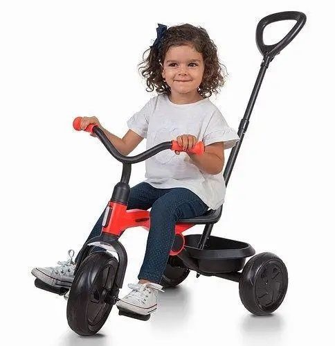 Триколісний складний велосипед Qplay ANT PLUS Red T190-8Red фото