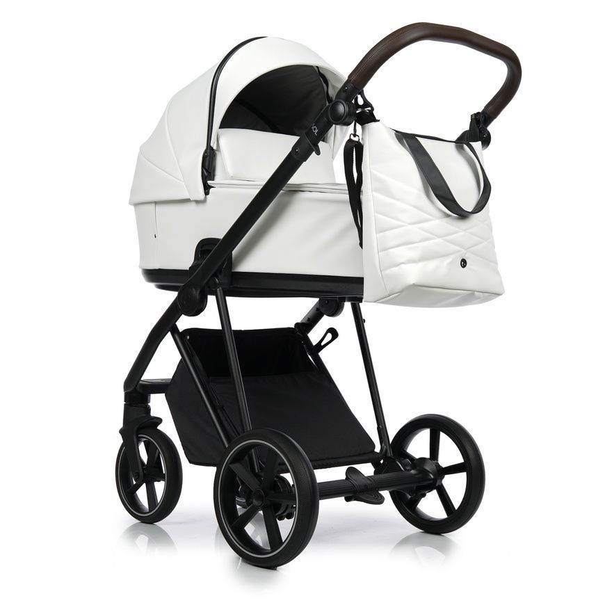 Коляска 2 в 1 Roan Ivi 2.0 White ECO R-IE-WE фото
