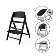 Стільчик для годування Cybex Cybex Click and Fold 4 в 1 Stunning Black
