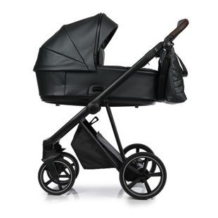 Коляска 2 в 1 Roan Ivi 2.0 Pearl Black ECO R-IE-PB фото