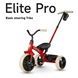 Триколісний велосипед Qplay Elite Pro Red T10-BEliteProRed фото 3
