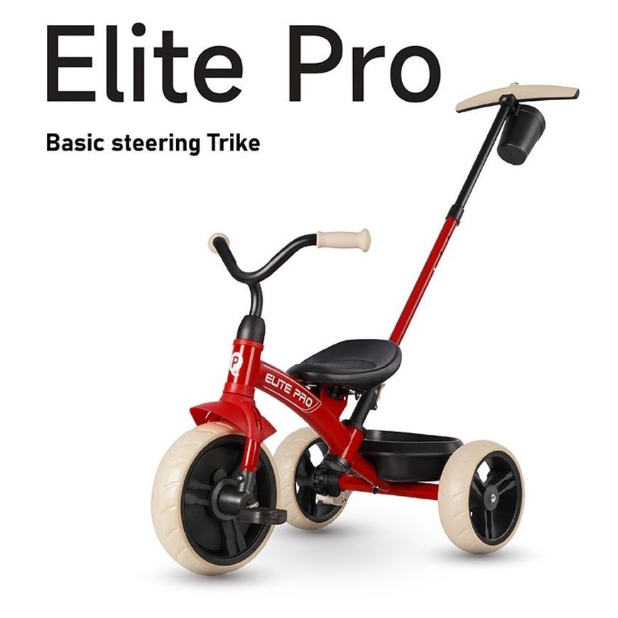 Триколісний велосипед Qplay Elite Pro Red T10-BEliteProRed фото