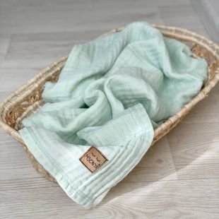 Плед муслін жатка м'ята 879047 фото