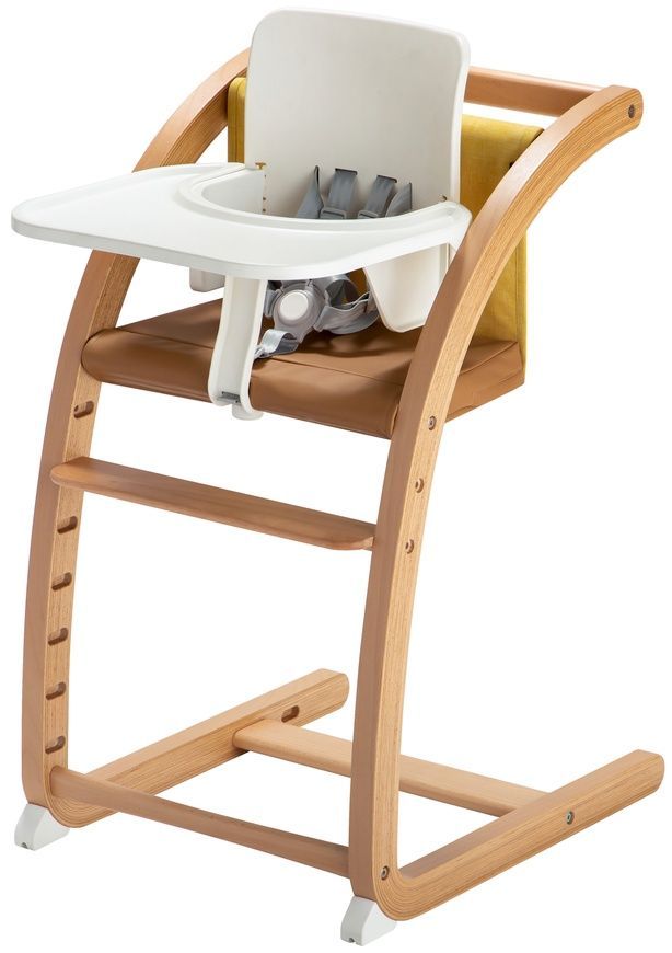 Стільчик для годування 4 в 1 Farska Scroll Chair One Mimosa Yellow Farska Mimosa Yellow фото