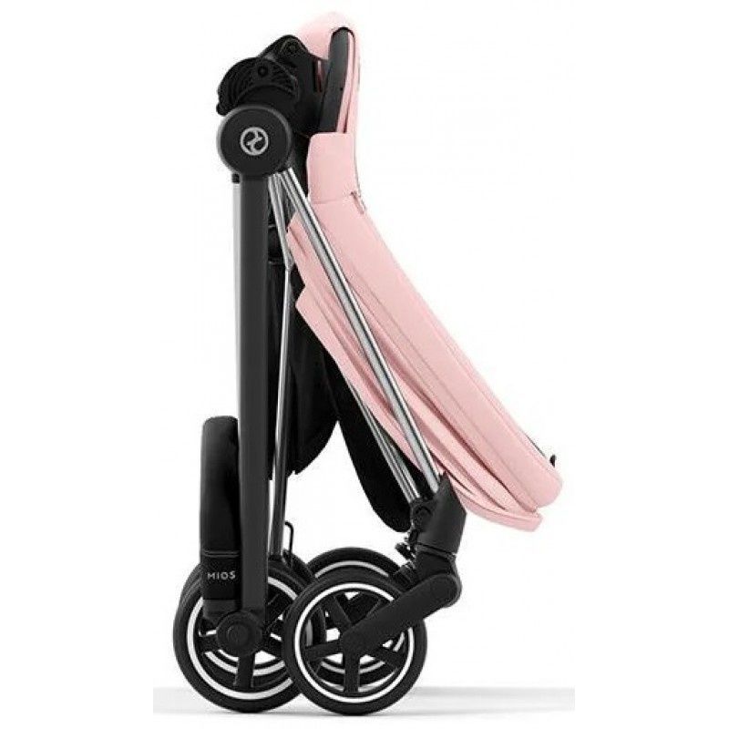 Прогулянкова коляска Cybex Mios 4.0 Chrome Black Flame Peach Pink 5190116-02 фото