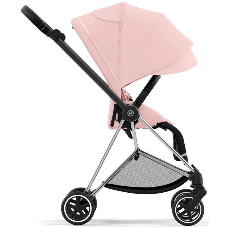 Прогулянкова коляска Cybex Mios 4.0 Chrome Black Flame Peach Pink 5190116-02 фото