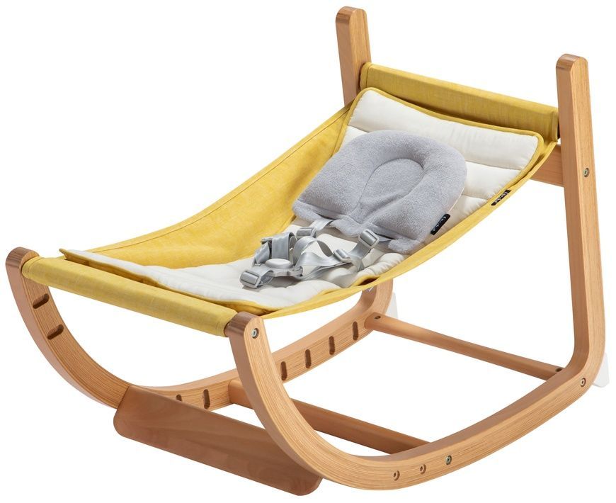 Стільчик для годування 4 в 1 Farska Scroll Chair One Mimosa Yellow Farska Mimosa Yellow фото