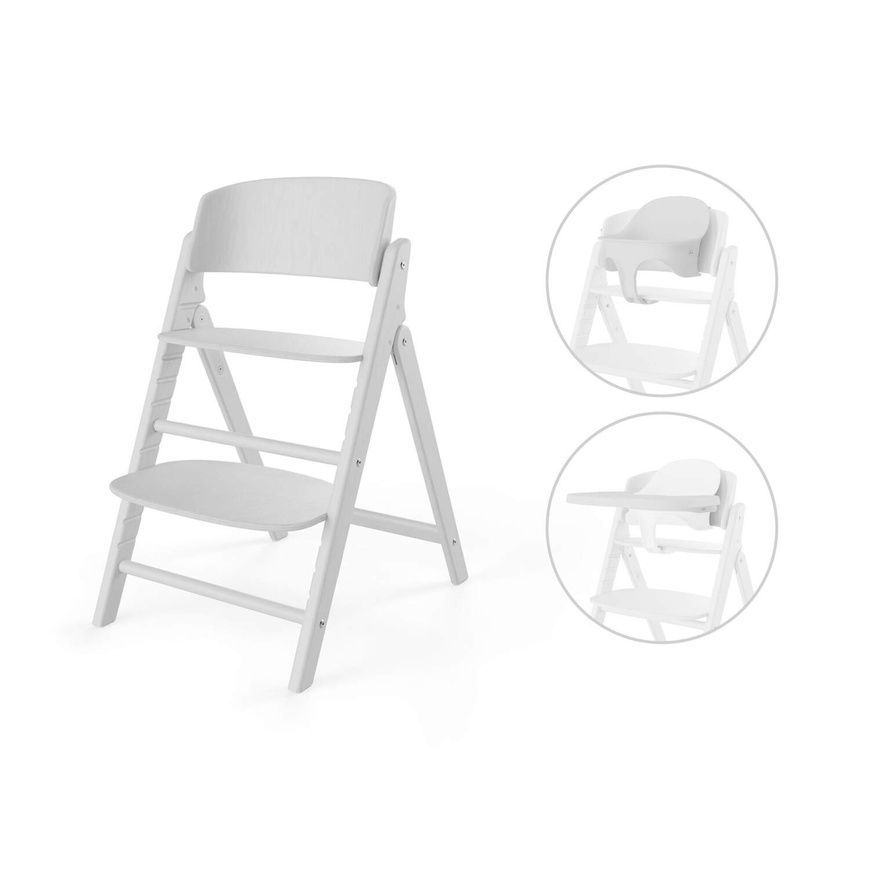 Стільчик для годування Cybex Cybex Click and Fold 3 в 1 All White 524000809 фото